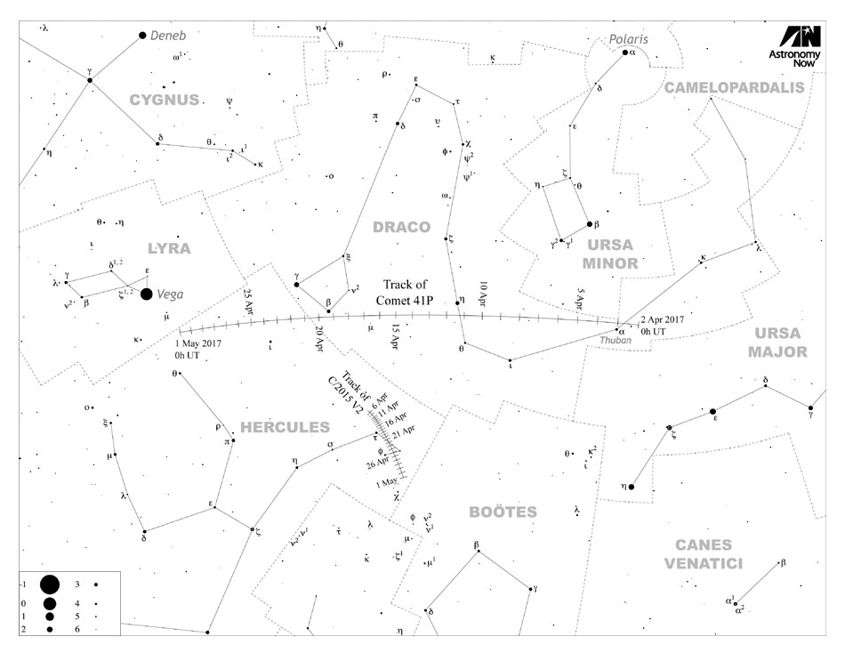 Comets 41P C2015 V2 April20