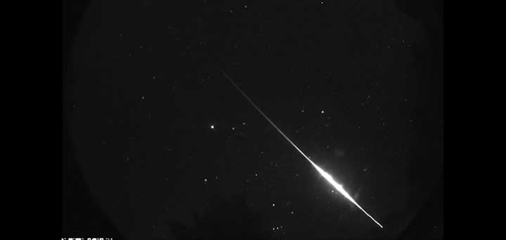 How high up are meteors 3
